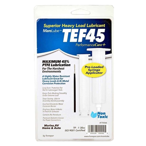 Forespar Performance Products Forespar Marelube TEF45 30cc Syringe 770066 - main